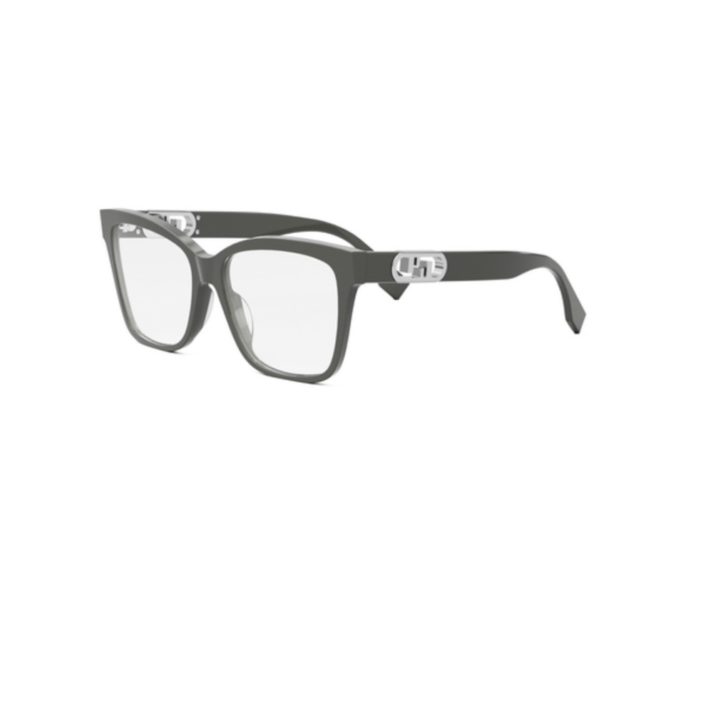 Fendi FE50025I 020 55 O'LOCK Gray Eyeglasses FE50025I